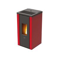 Piecyk na pelet Vera 7,0 kW - Cadel - Piecyk Vera 7,0 kW bordowy